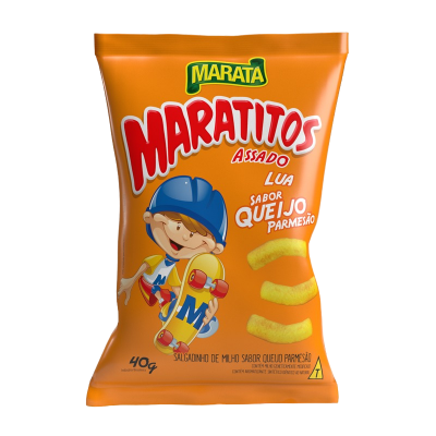 MARATITOS QUEIJO PARMESÃO SALGADINHO 20G